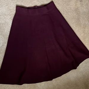 Deep Burgundy Skirt